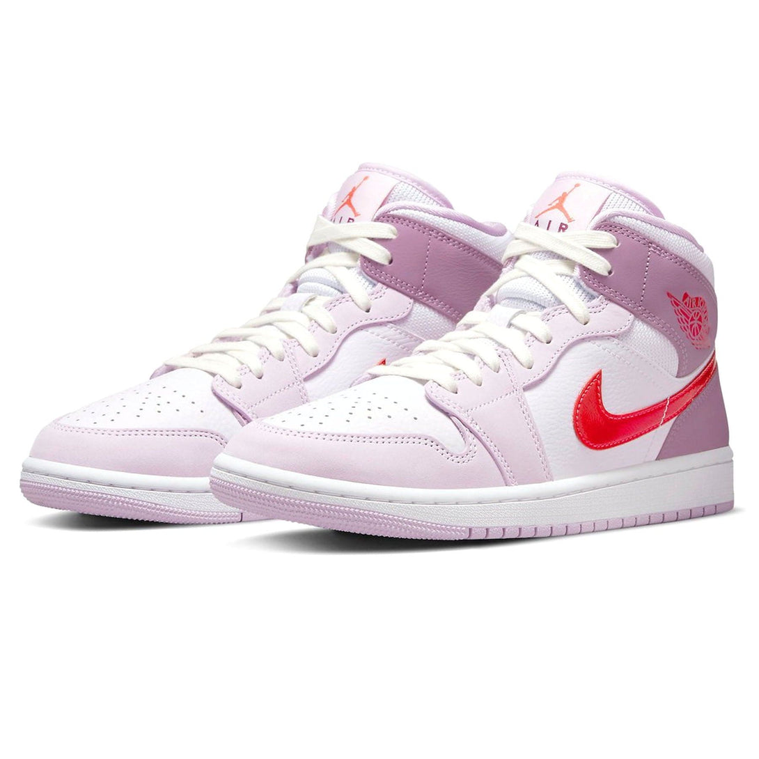 Air Jordan 1 Mid Wmns Valentine's Day- Streetwear Fashion - helmiss.com