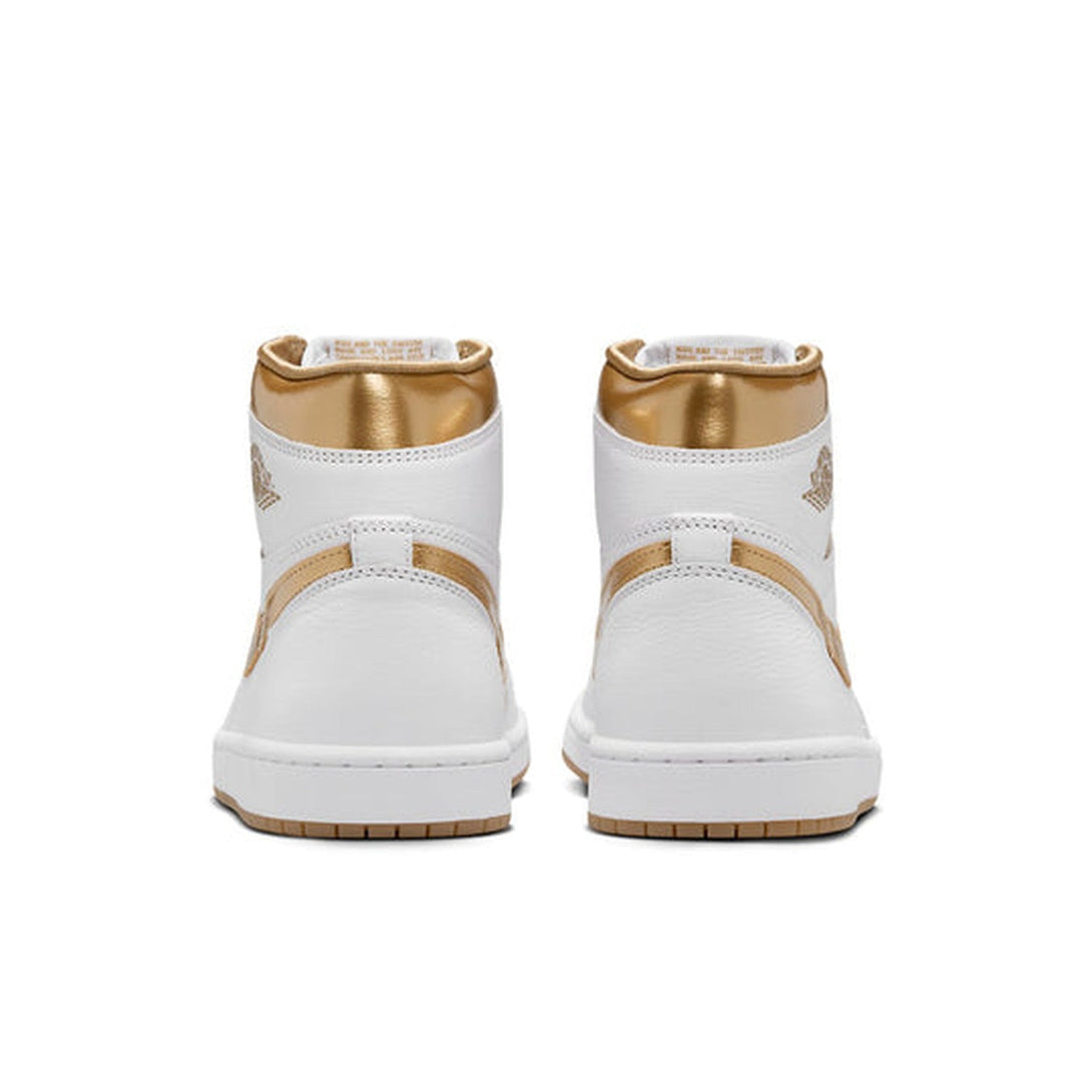 Air Jordan 1 OG 'White Metallic Gold' Wmns- Streetwear Fashion - helmiss.com