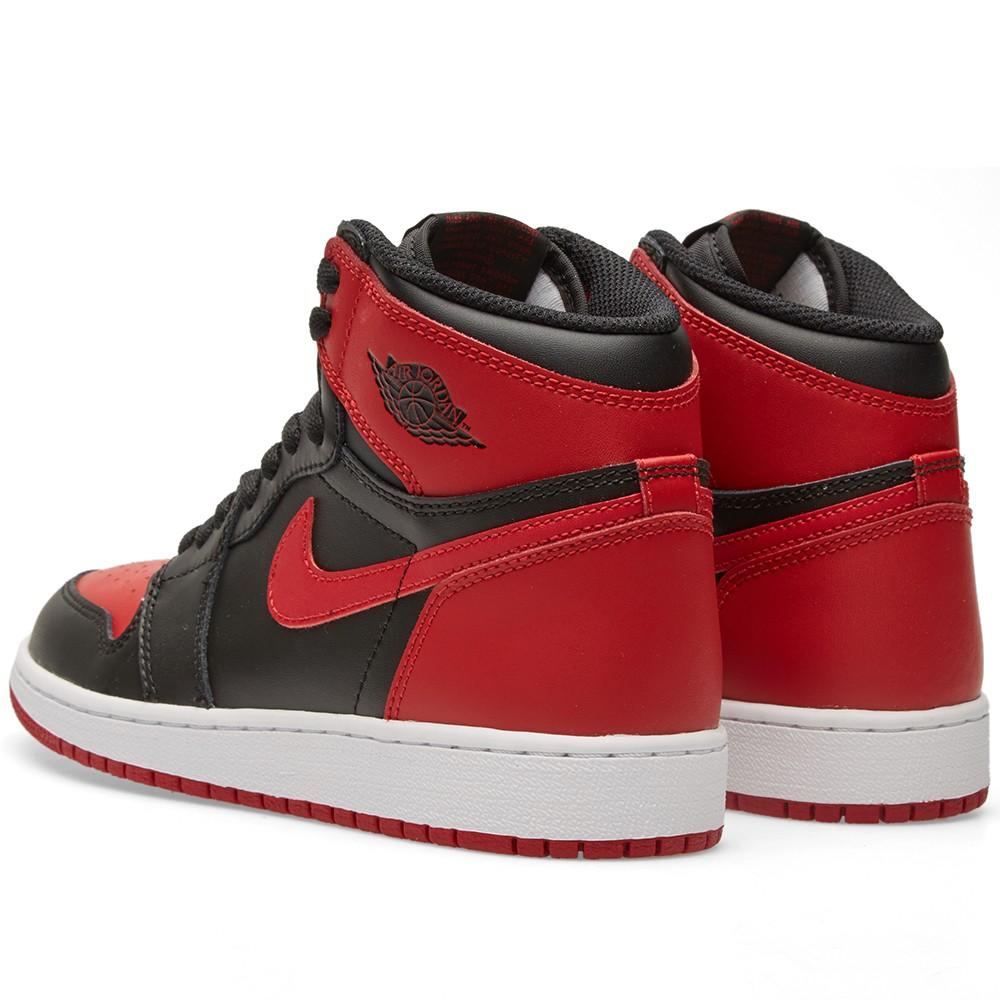 Air Jordan 1 Retro High OG Bred 2016 Banned- Streetwear Fashion - helmiss.com