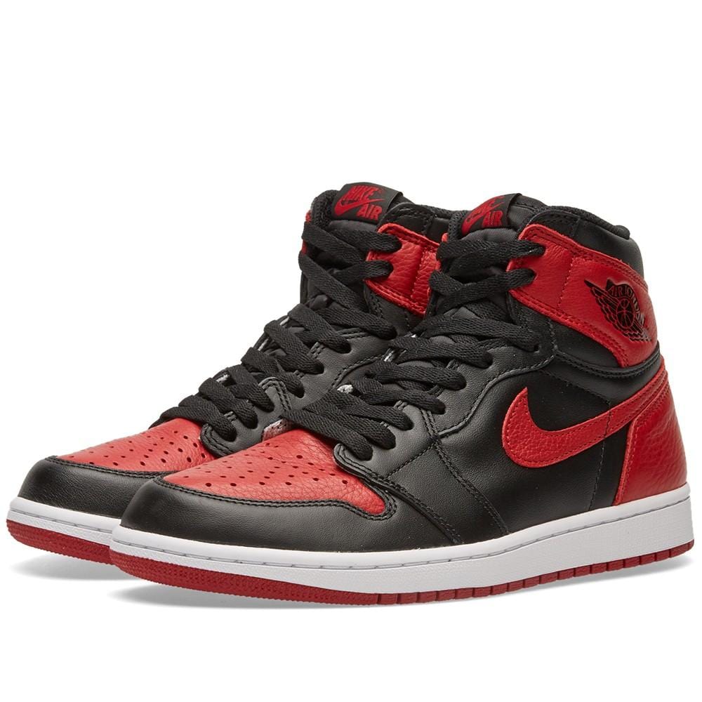 Air Jordan 1 Retro High OG Bred 2016 Banned- Streetwear Fashion - helmiss.com