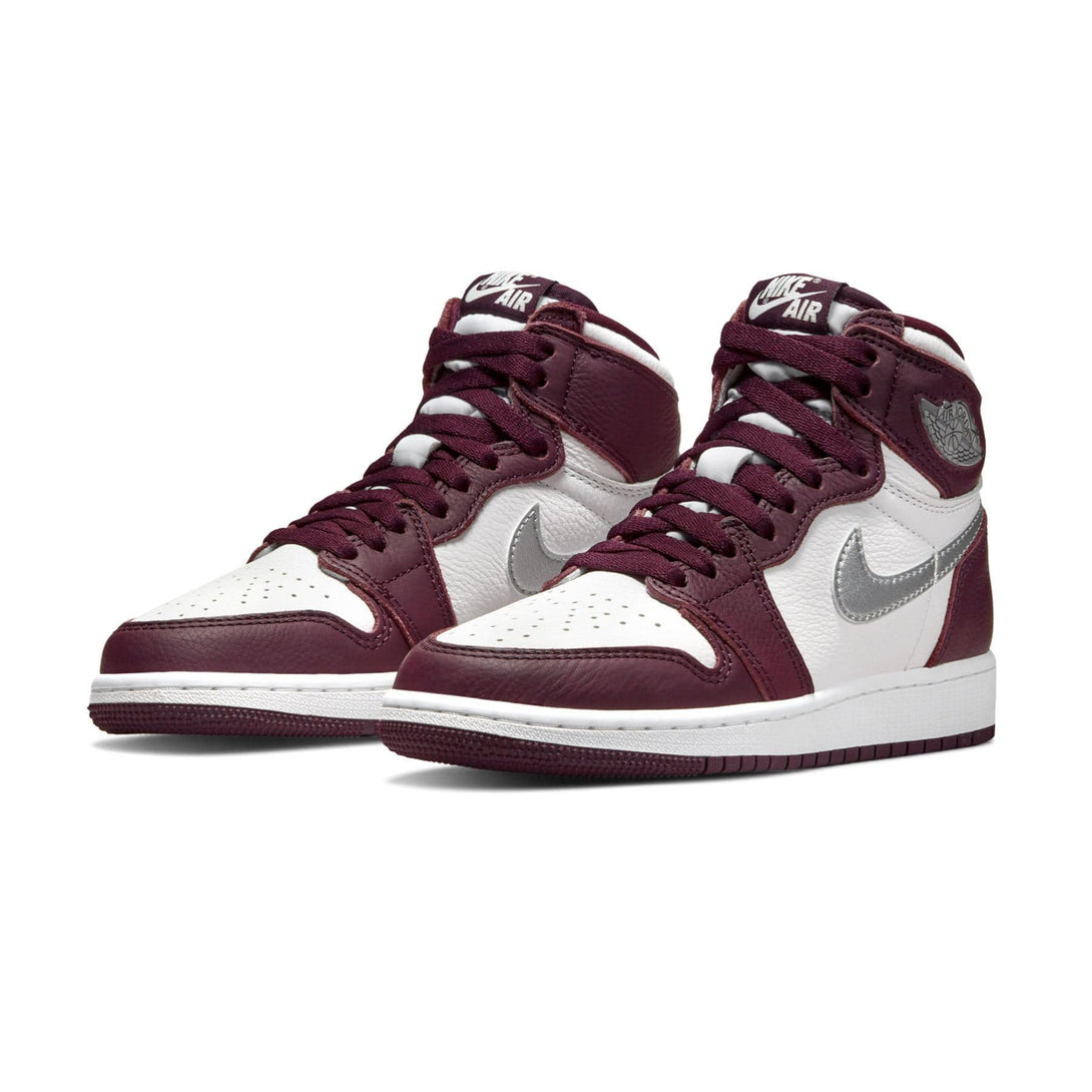 Air Jordan 1 Retro High OG GS 'Bordeaux'- Streetwear Fashion - helmiss.com