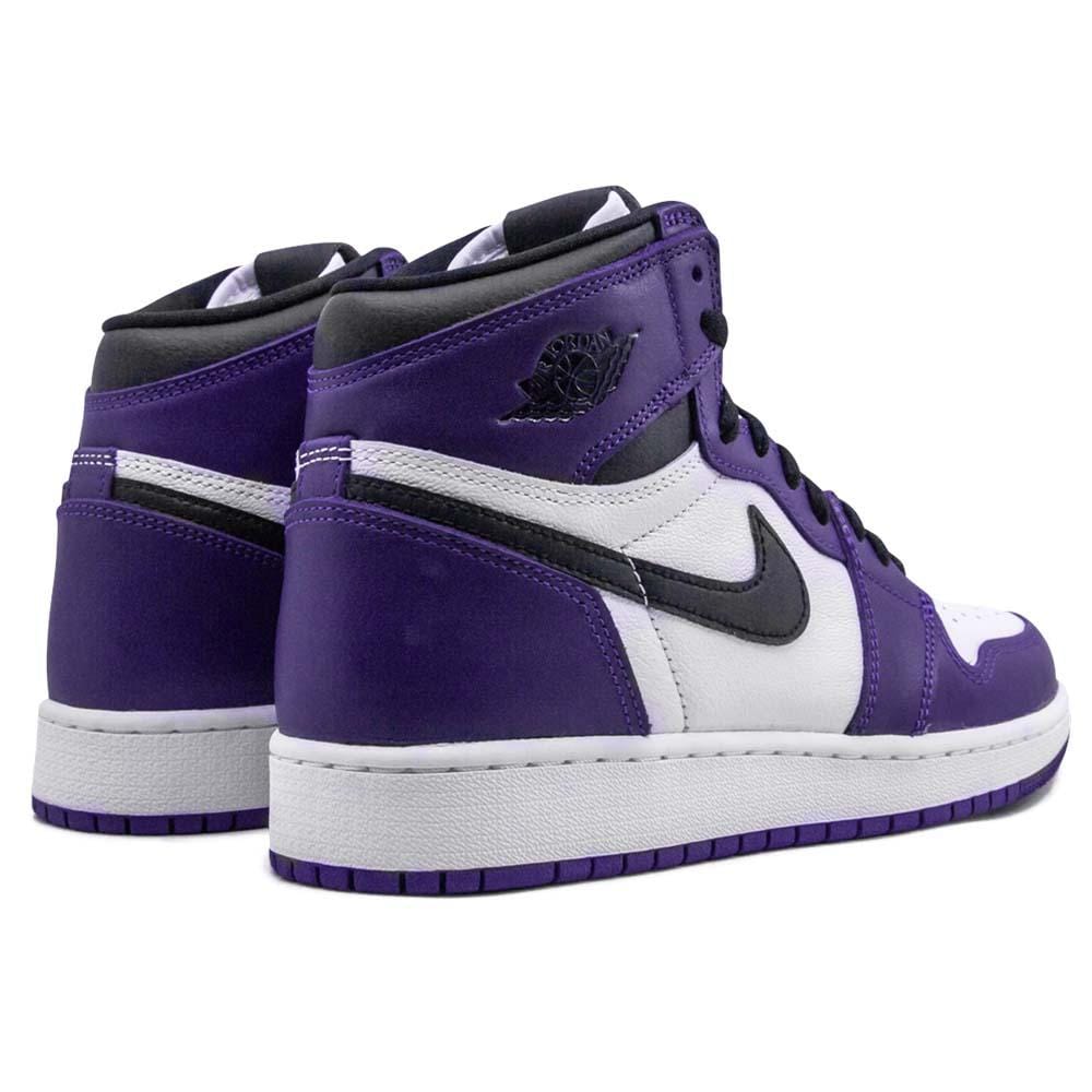 Air Jordan 1 Retro High OG GS 'Court Purple 2.0'- Streetwear Fashion - helmiss.com