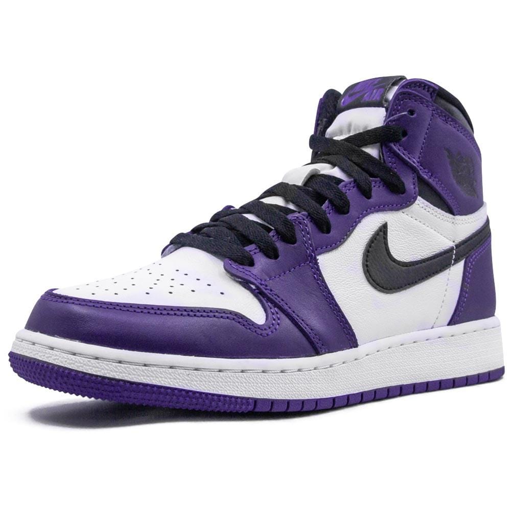 Air Jordan 1 Retro High OG GS 'Court Purple 2.0'- Streetwear Fashion - helmiss.com