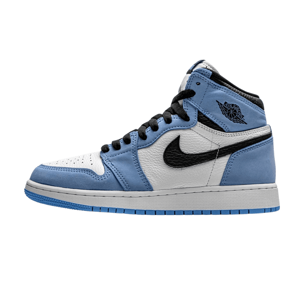 Air Jordan 1 Retro High OG GS 'University Blue'- Streetwear Fashion - helmiss.com