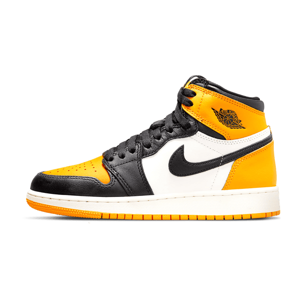 Air Jordan 1 Retro High OG GS 'Yellow Toe'- Streetwear Fashion - helmiss.com