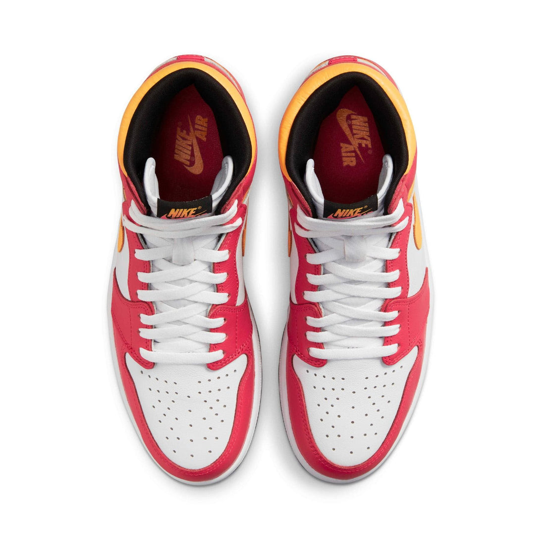 Air Jordan 1 Retro High OG 'Light Fusion Red'- Streetwear Fashion - helmiss.com