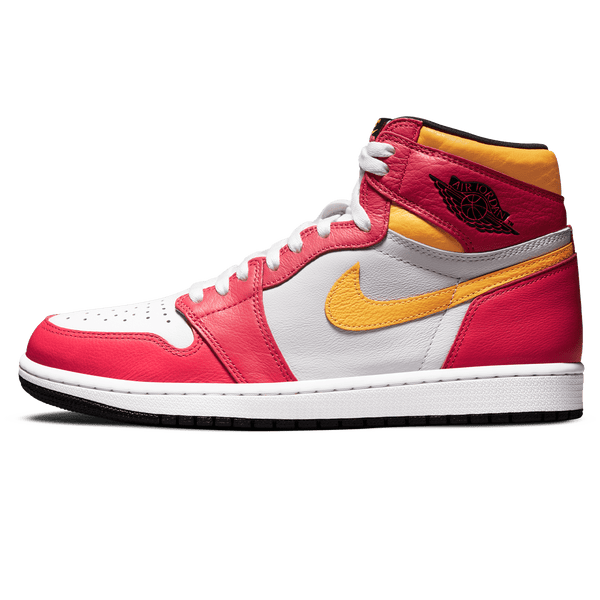 Air Jordan 1 Retro High OG 'Light Fusion Red'- Streetwear Fashion - helmiss.com