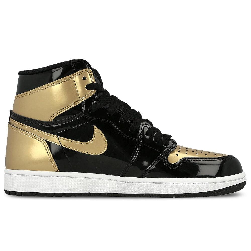 Air Jordan 1 Retro High OG NRG Gold Toe- Streetwear Fashion - helmiss.com