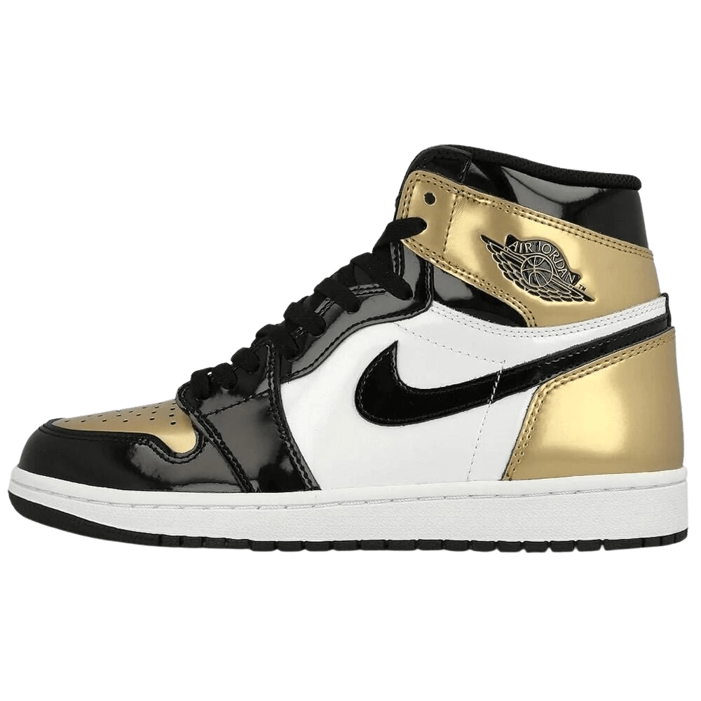 Air Jordan 1 Retro High OG NRG Gold Toe- Streetwear Fashion - helmiss.com