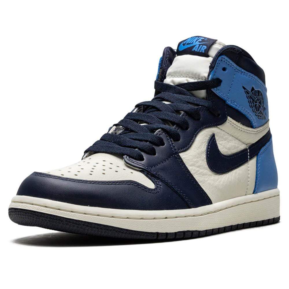 Air Jordan 1 Retro High OG 'Obsidian' UNC- Streetwear Fashion - helmiss.com