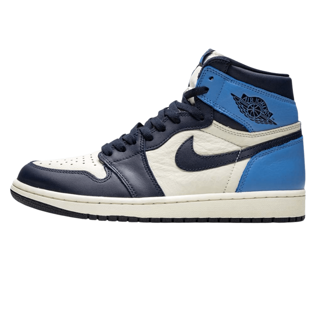 Air Jordan 1 Retro High OG 'Obsidian' UNC- Streetwear Fashion - helmiss.com