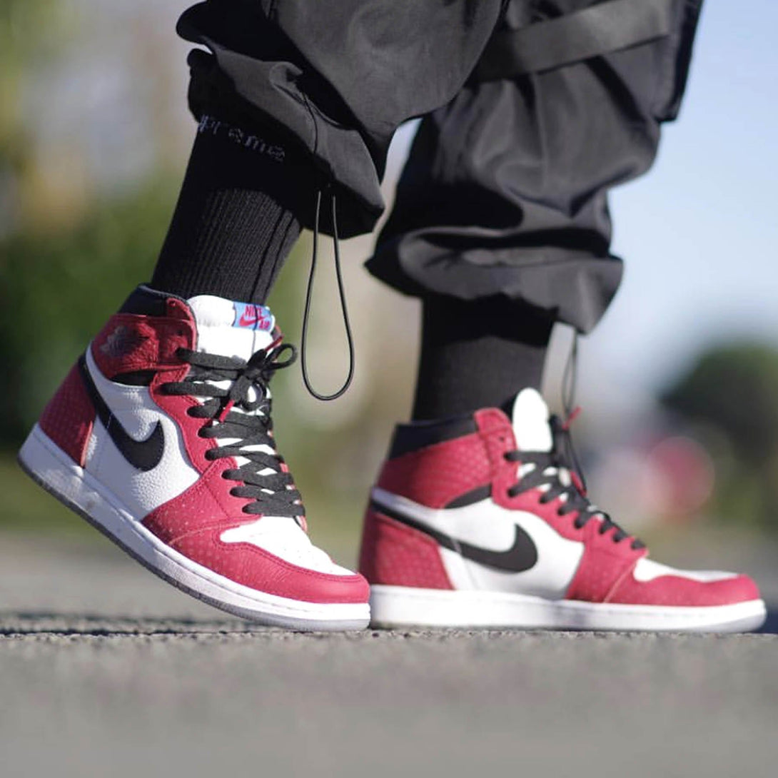 Air Jordan 1 Retro High OG 'Origin Story'- Streetwear Fashion - helmiss.com