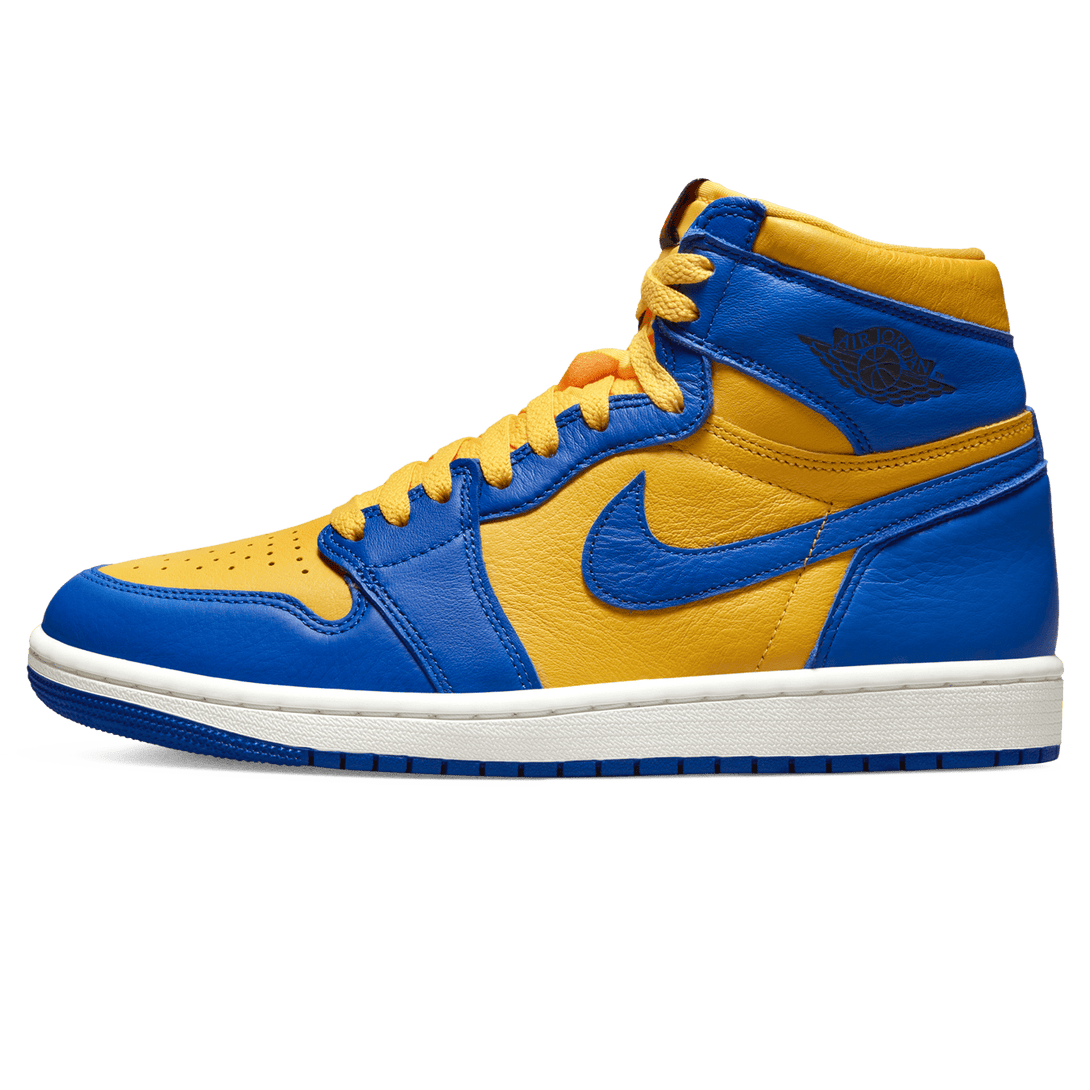 Air Jordan 1 Retro High OG Wmns 'Reverse Laney'- Streetwear Fashion - helmiss.com