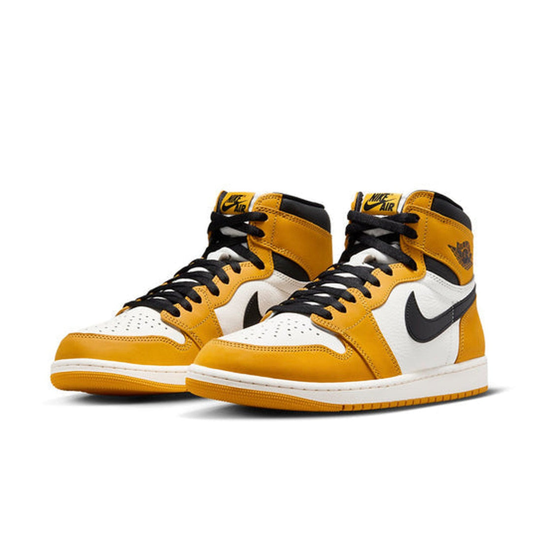 Air Jordan 1 Retro High OG 'Yellow Ochre'- Streetwear Fashion - helmiss.com