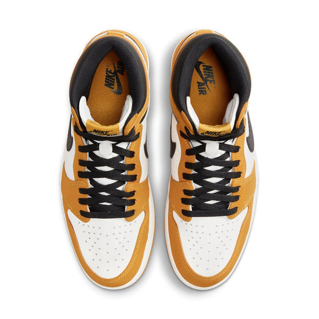 Air Jordan 1 Retro High OG 'Yellow Ochre'- Streetwear Fashion - helmiss.com