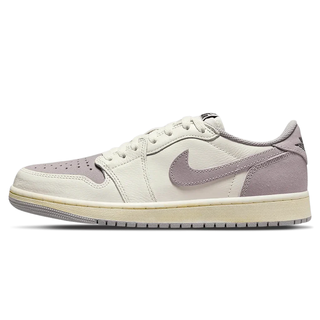 Air Jordan 1 Retro Low OG 'Atmosphere Grey'- Streetwear Fashion - helmiss.com