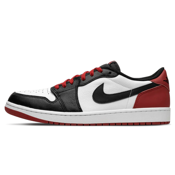 Air Jordan 1 Retro Low OG 'Black Toe'- Streetwear Fashion - helmiss.com