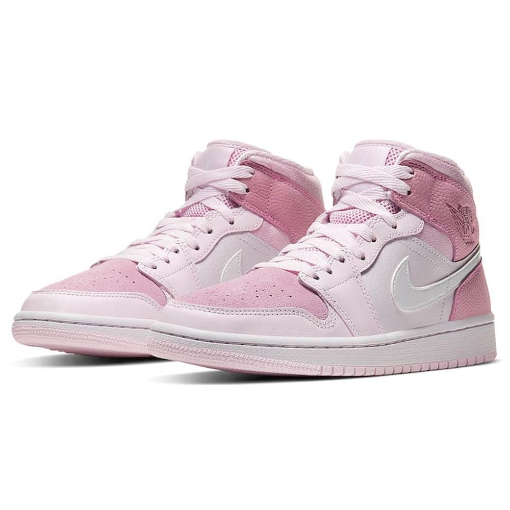 Air Jordan 1 WMNS Mid “Digital Pink”- Streetwear Fashion - helmiss.com