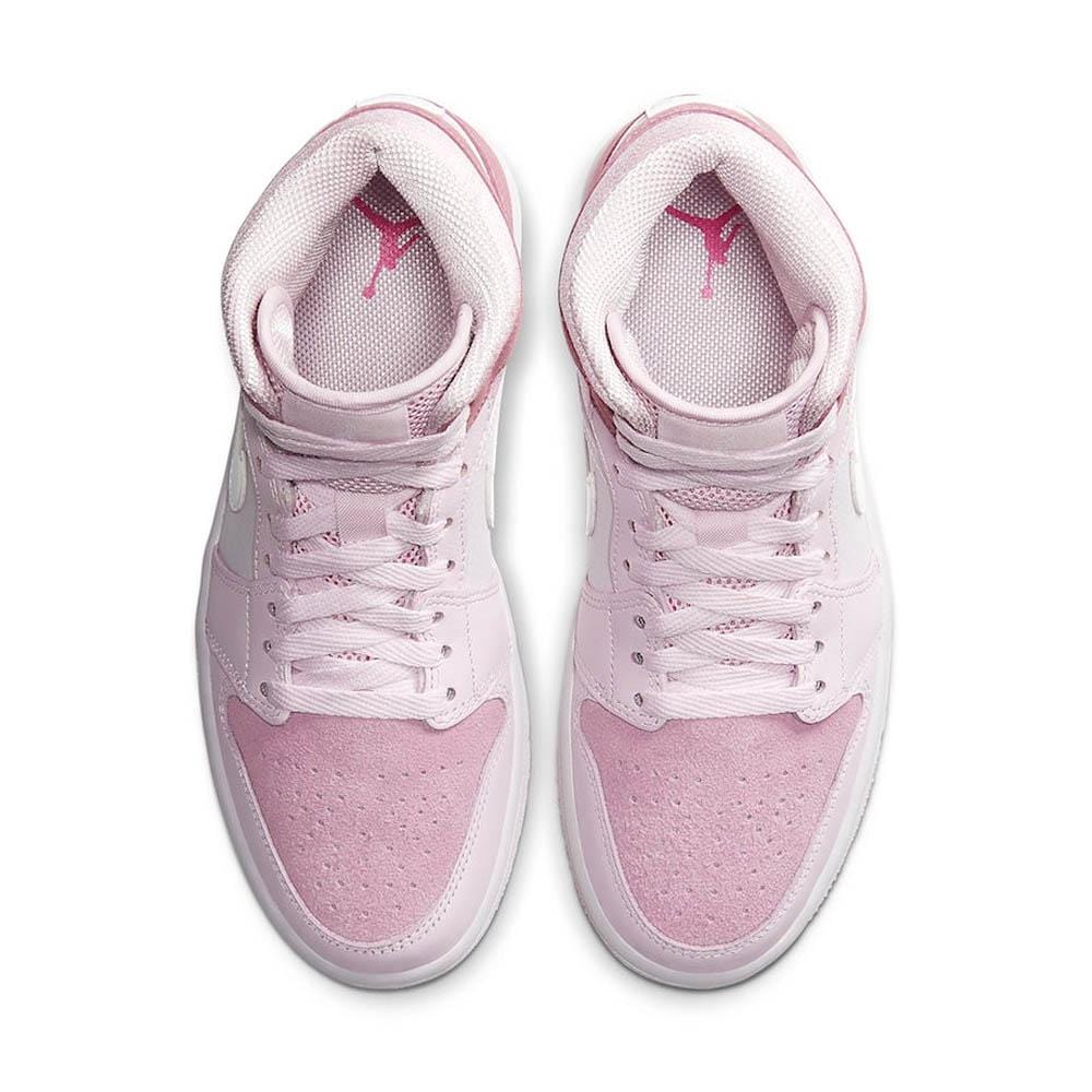 Air Jordan 1 WMNS Mid “Digital Pink”- Streetwear Fashion - helmiss.com