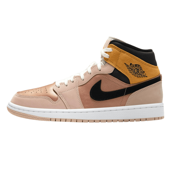 Air Jordan 1 Wmns Mid SE 'Particle Beige'- Streetwear Fashion - helmiss.com