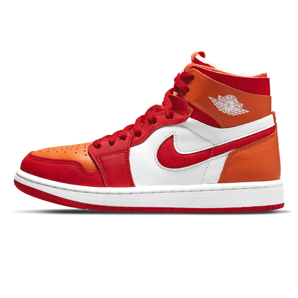 Air Jordan 1 Zoom Air Comfort Wmns 'Fire Red Hot Curry'- Streetwear Fashion - helmiss.com