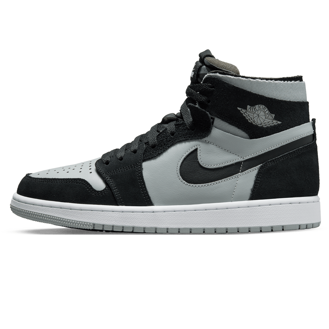 Air Jordan 1 Zoom CMFT 'Black Light Smoke Grey'- Streetwear Fashion - helmiss.com