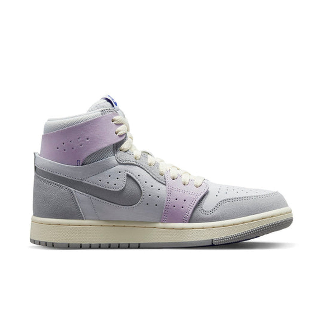 Air Jordan 1 Zoom CMFT 'Grey Purple' Wmns- Streetwear Fashion - helmiss.com