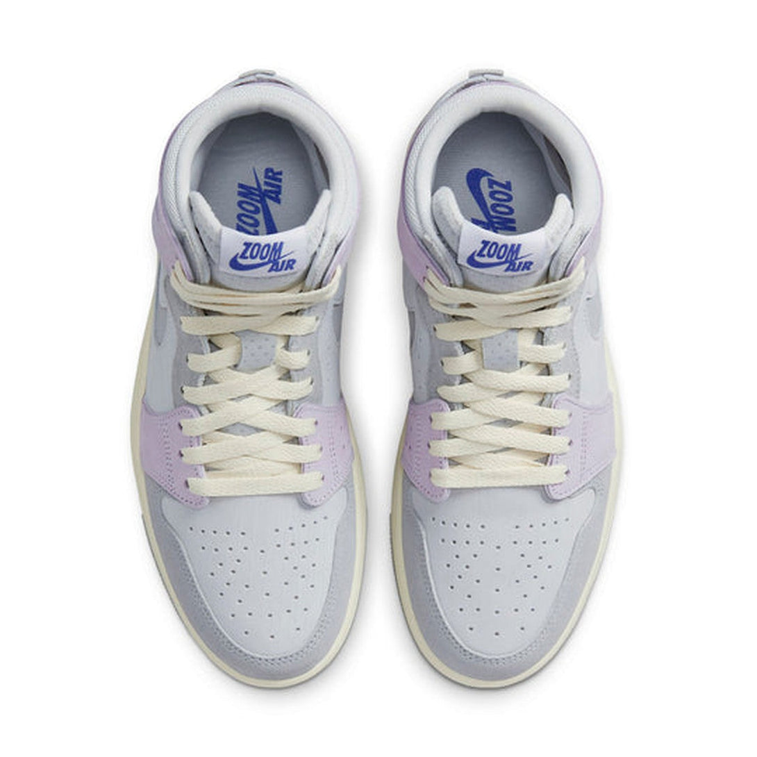 Air Jordan 1 Zoom CMFT 'Grey Purple' Wmns- Streetwear Fashion - helmiss.com