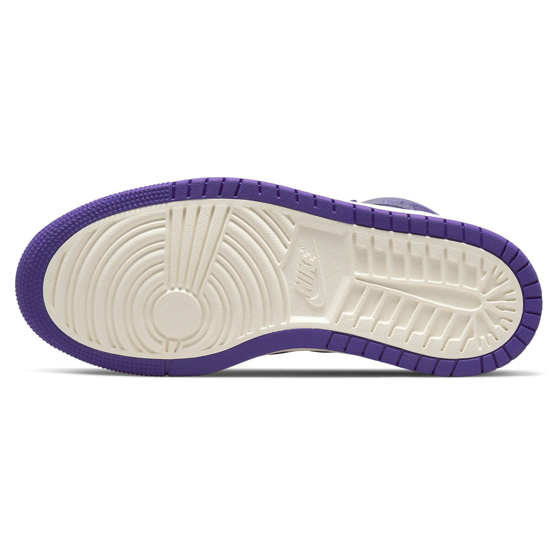 Air Jordan 1 Zoom Comfort Wmns 'Court Purple Patent'- Streetwear Fashion - helmiss.com