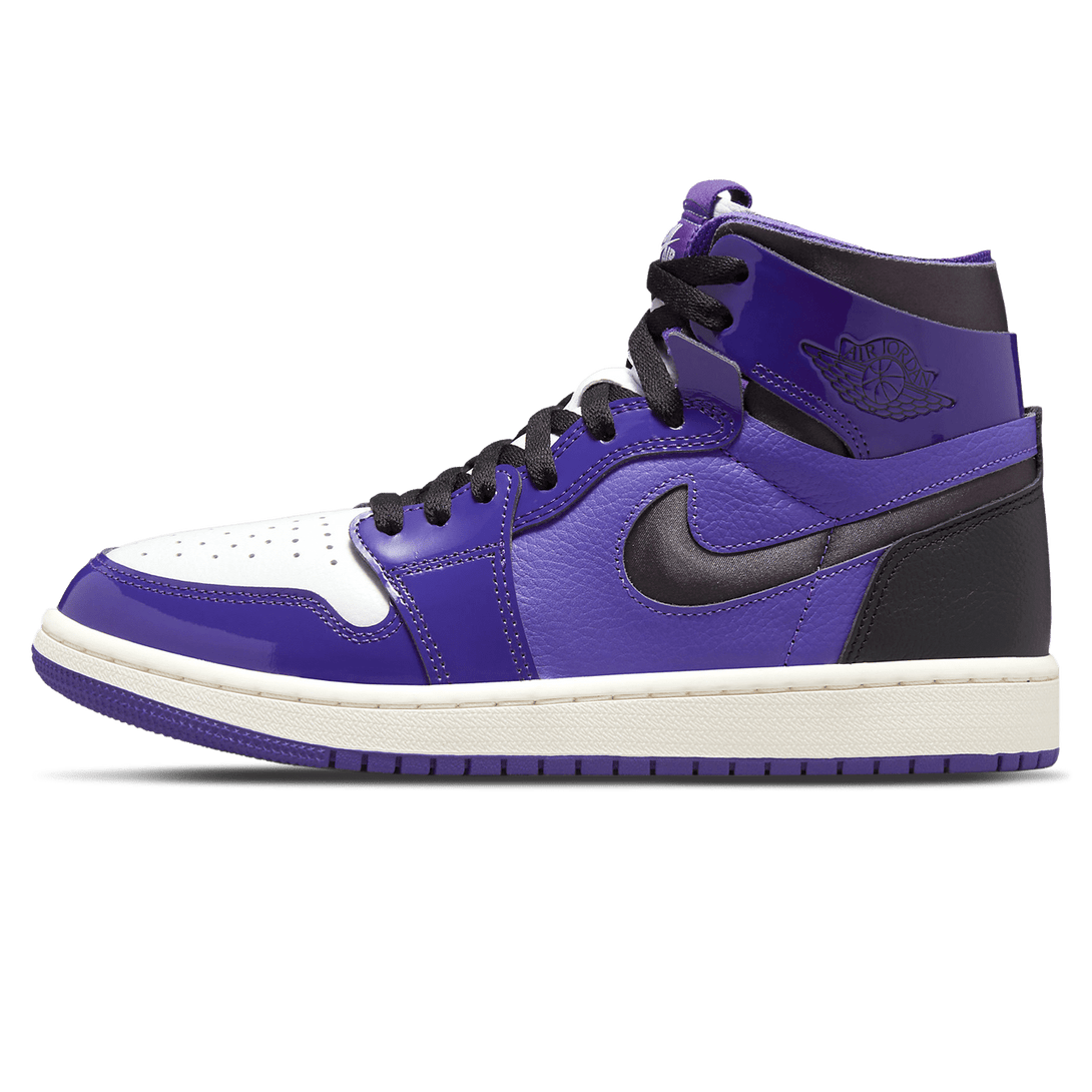 Air Jordan 1 Zoom Comfort Wmns 'Court Purple Patent'- Streetwear Fashion - helmiss.com