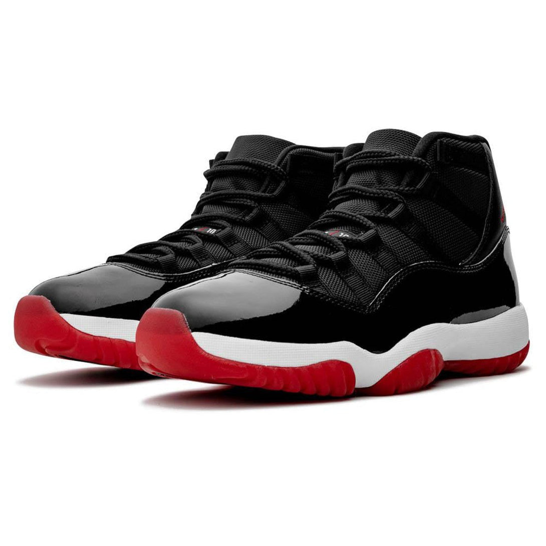 Air Jordan 11 Retro 'Bred' 2019- Streetwear Fashion - helmiss.com