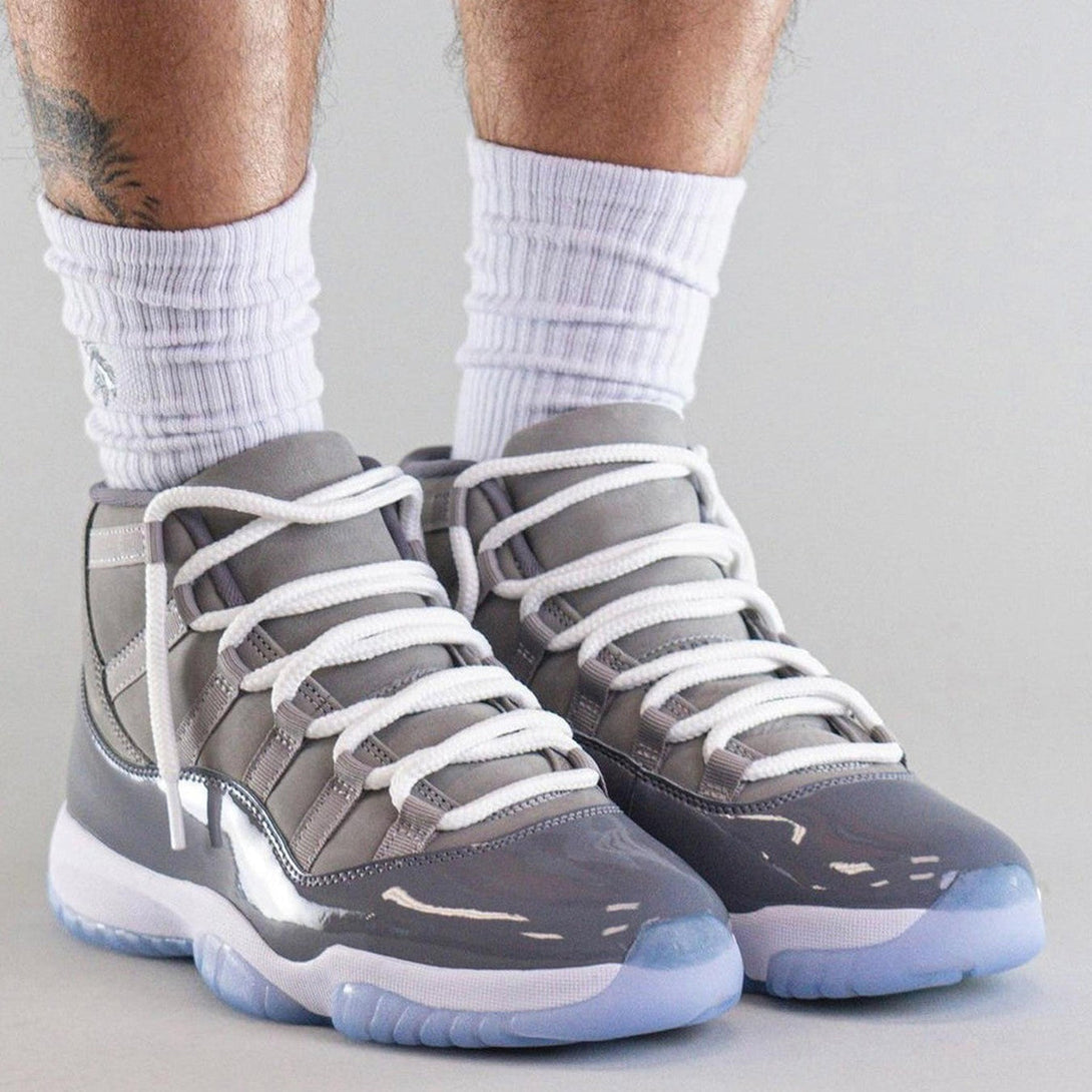 Air Jordan 11 Retro 'Cool Grey' 2021- Streetwear Fashion - helmiss.com