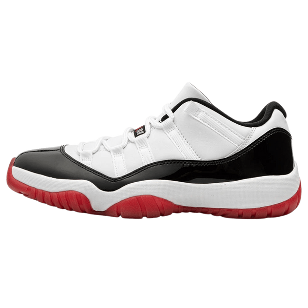 Air Jordan 11 Retro Low 'Concord-Bred'- Streetwear Fashion - helmiss.com