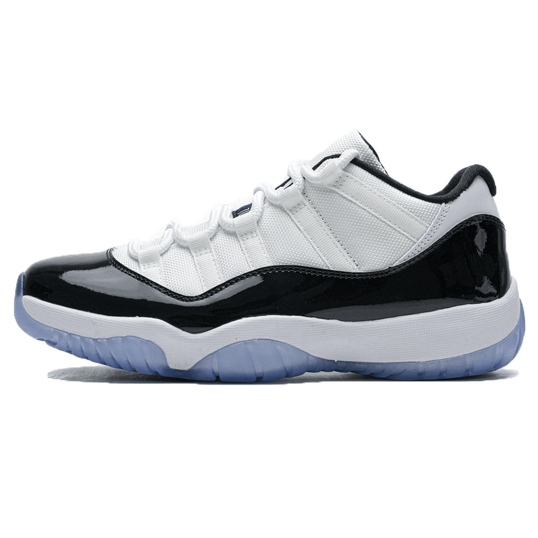 Air Jordan 11 Retro Low 'Concord'- Streetwear Fashion - helmiss.com