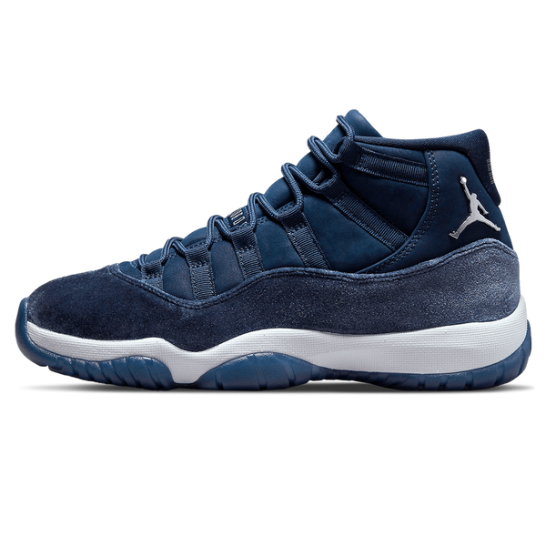 Air Jordan 11 Retro Wmns 'Midnight Navy Velvet'- Streetwear Fashion - helmiss.com