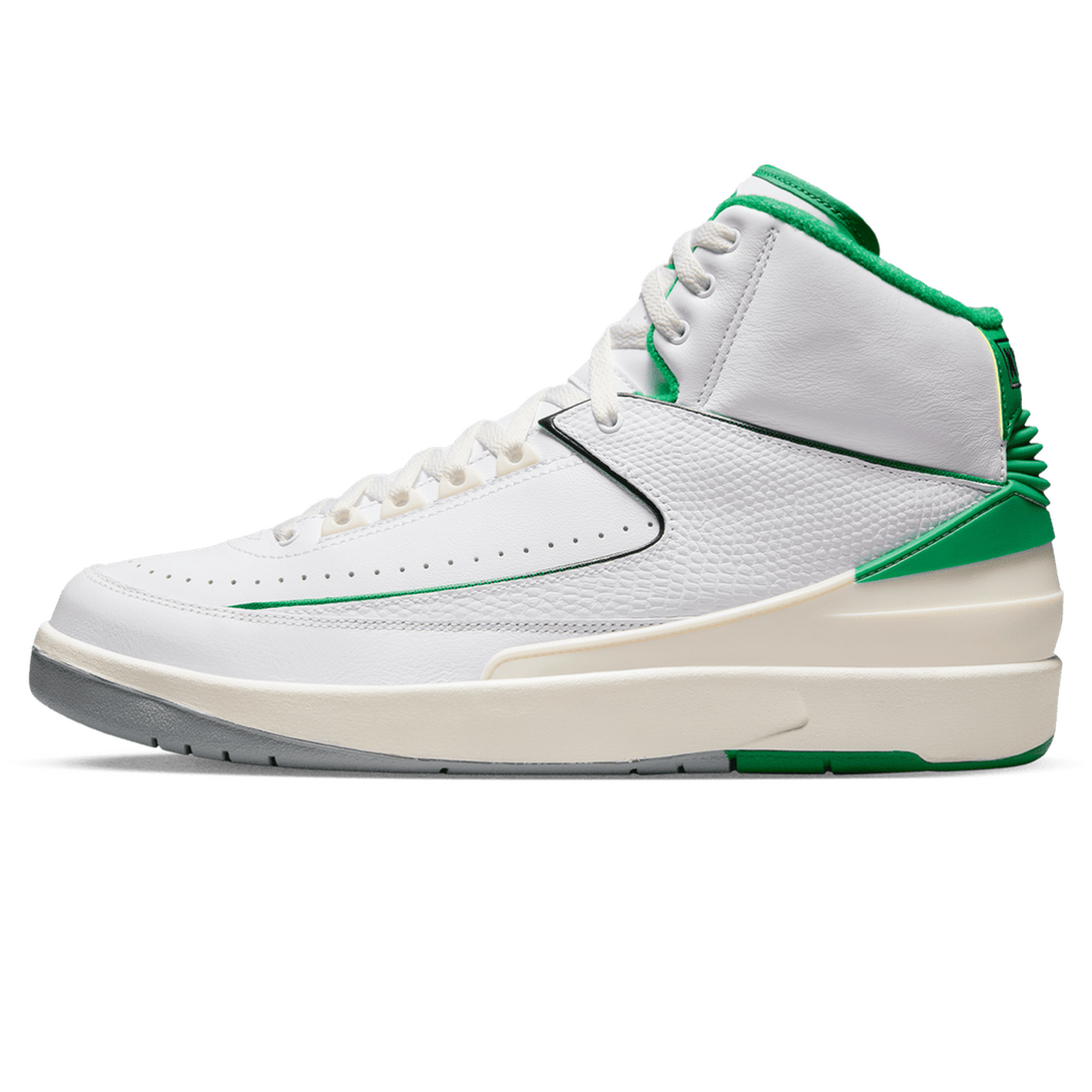 Air Jordan 2 Retro 'Lucky Green'- Streetwear Fashion - helmiss.com