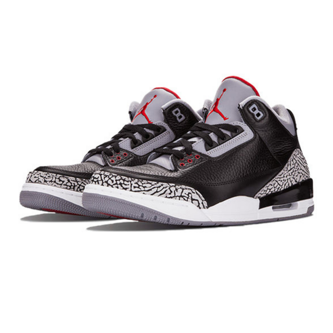 Air Jordan 3 Retro 'Cement' 2011- Streetwear Fashion - helmiss.com