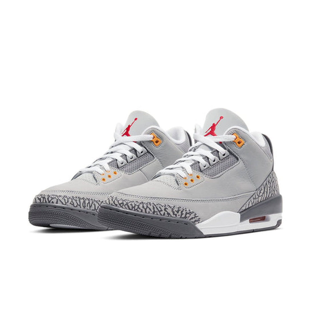 Air Jordan 3 Retro 'Cool Grey'- Streetwear Fashion - helmiss.com