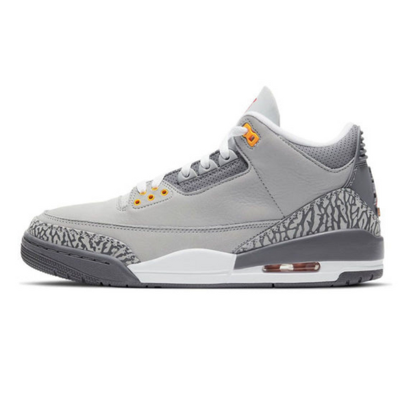 Air Jordan 3 Retro 'Cool Grey'- Streetwear Fashion - helmiss.com