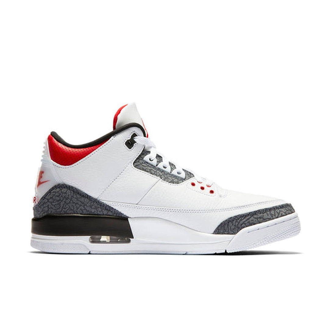 Air Jordan 3 Retro Denim SE 'Fire Red'- Streetwear Fashion - helmiss.com