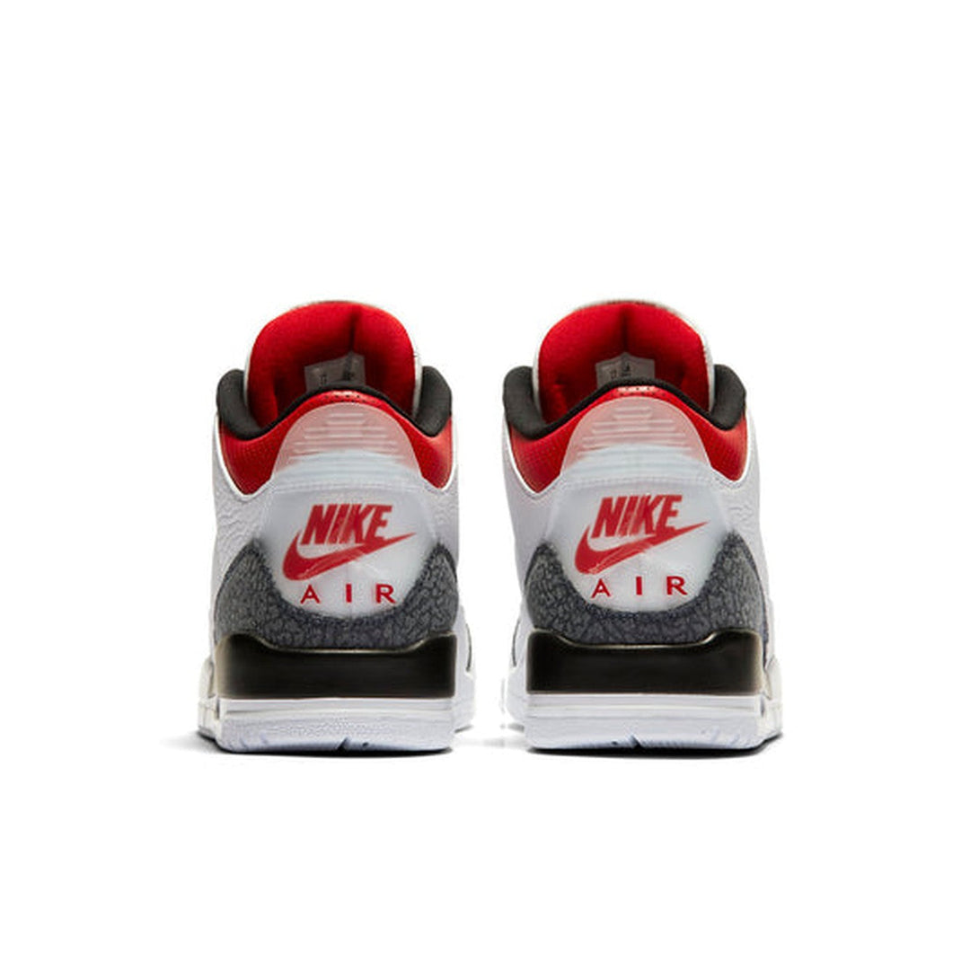 Air Jordan 3 Retro Denim SE 'Fire Red'- Streetwear Fashion - helmiss.com