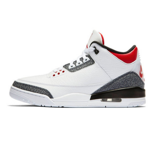 Air Jordan 3 Retro Denim SE 'Fire Red'- Streetwear Fashion - helmiss.com