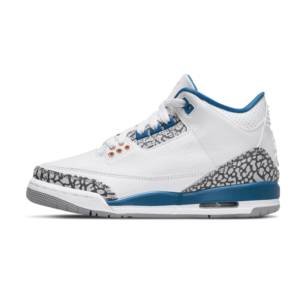 Air Jordan 3 Retro GS 'Washington Wizards'- Streetwear Fashion - helmiss.com