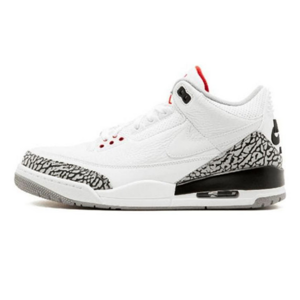 Air Jordan 3 Retro JTH NRG 'White Cement'- Streetwear Fashion - helmiss.com