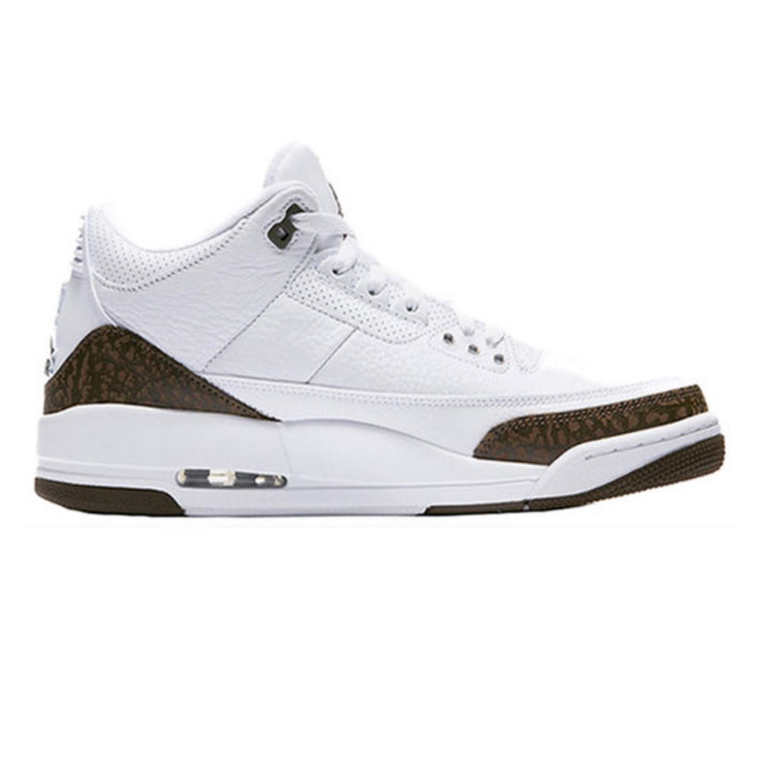 Air Jordan 3 Retro 'Mocha'- Streetwear Fashion - helmiss.com