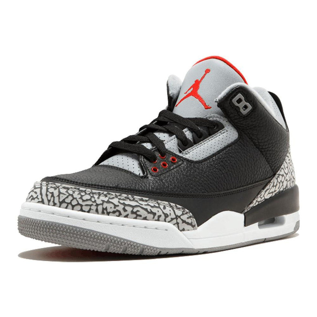 Air Jordan 3 Retro OG 'Black Cement'- Streetwear Fashion - helmiss.com