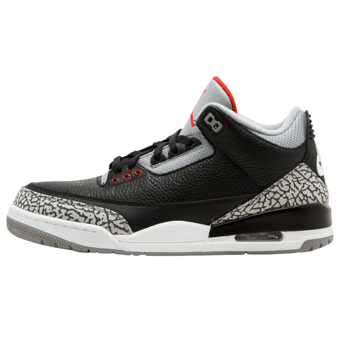 Air Jordan 3 Retro OG 'Black Cement'- Streetwear Fashion - helmiss.com