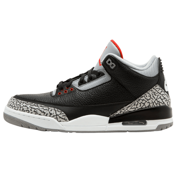 Air Jordan 3 Retro OG 'Black Cement'- Streetwear Fashion - helmiss.com