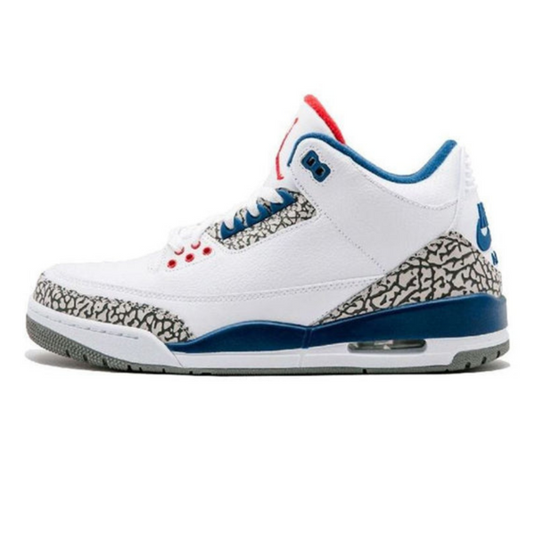 Air Jordan 3 Retro OG 'True Blue'- Streetwear Fashion - helmiss.com