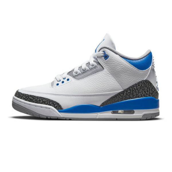 Air Jordan 3 Retro 'Racer Blue'- Streetwear Fashion - helmiss.com